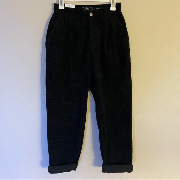 Quiksilver Womens Pleated Corduroy Pants - Picture 2 of 8